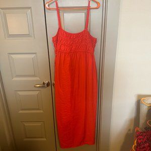 Women's Spaghetti Strap Smocked Dress - A New Day